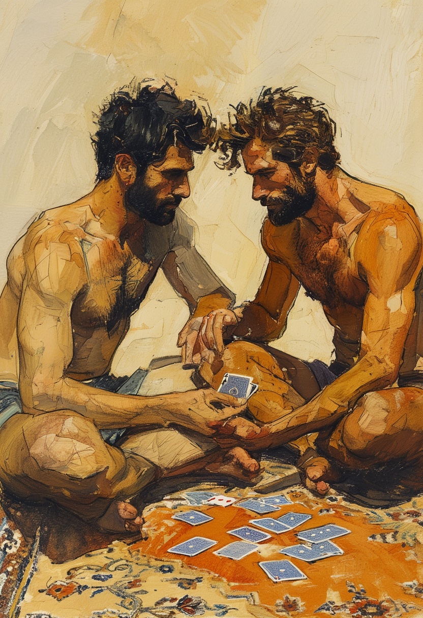 Card Game Cross-Legged