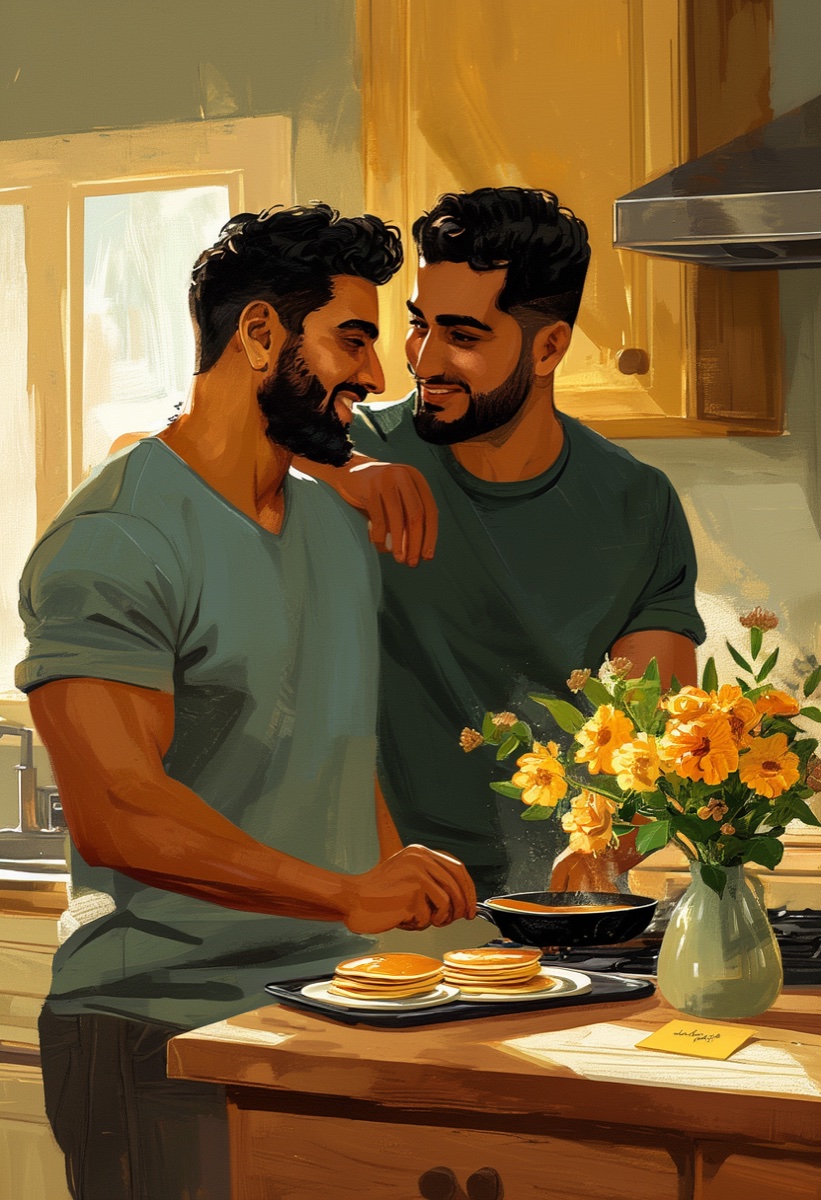 Cozy Kitchen Morning Card