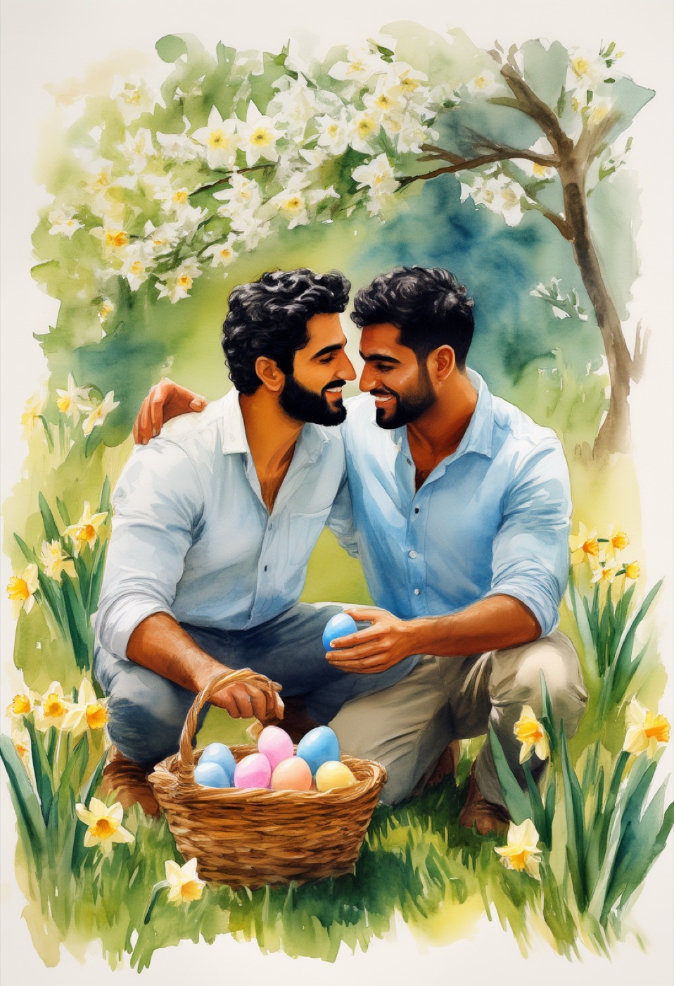 Easter Egg Hunt Embrace