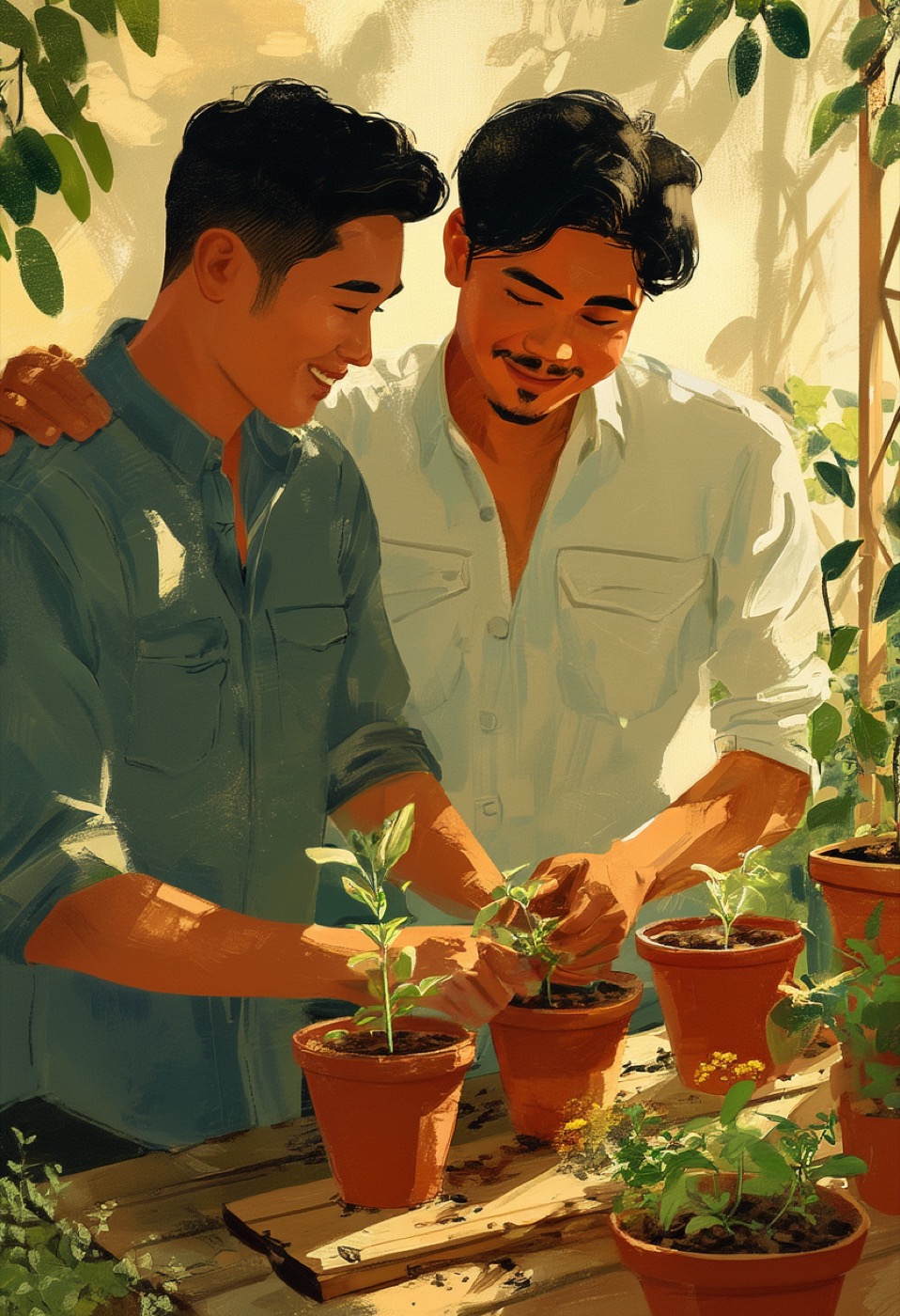 Gardening Together