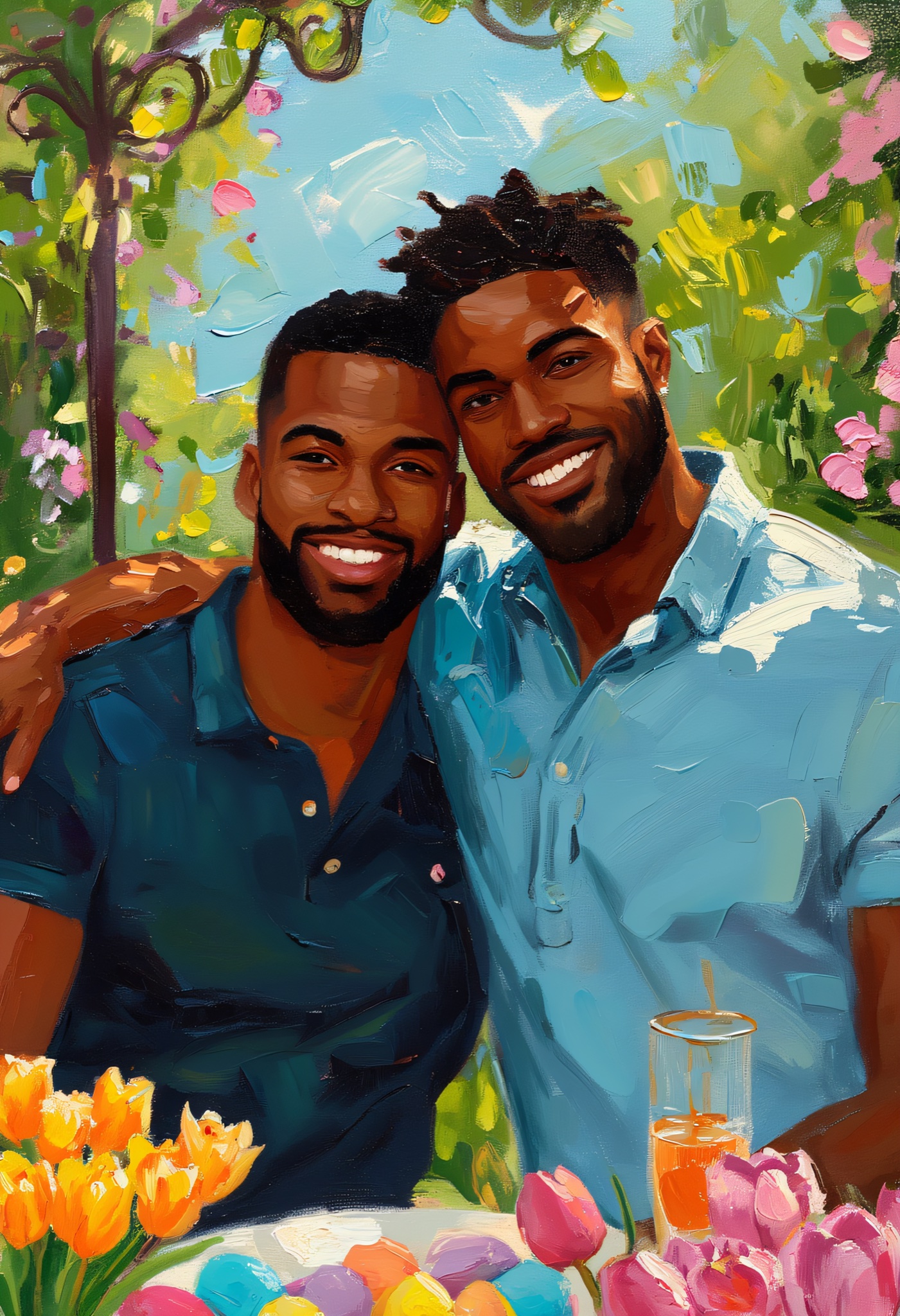 Spring Meadow Embrace