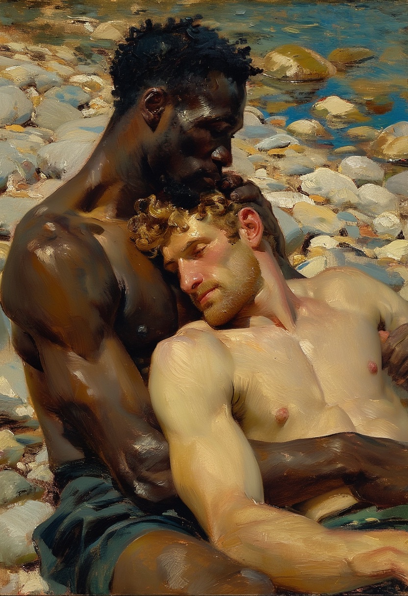 Sunlit Creek Embrace