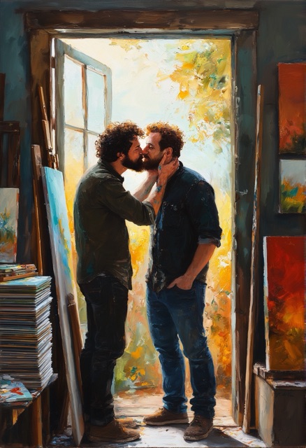Art Studio Love Embrace