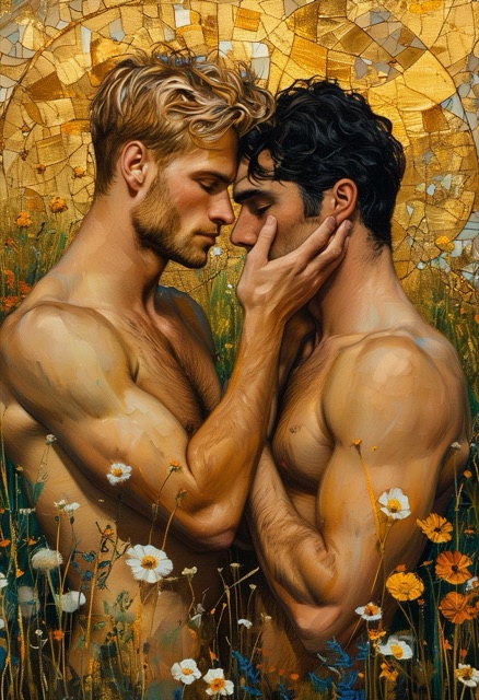 Golden Meadow Embrace