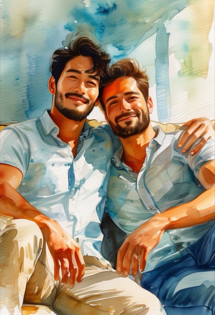 Sunlit Cabin Embrace