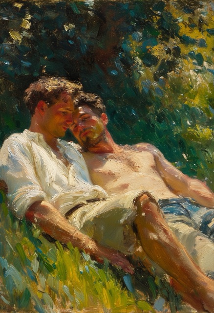 Sunlit Garden Repose