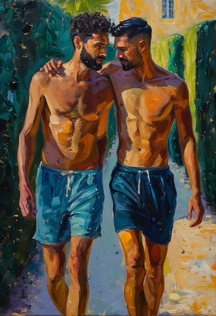 Sunlit Path Companions