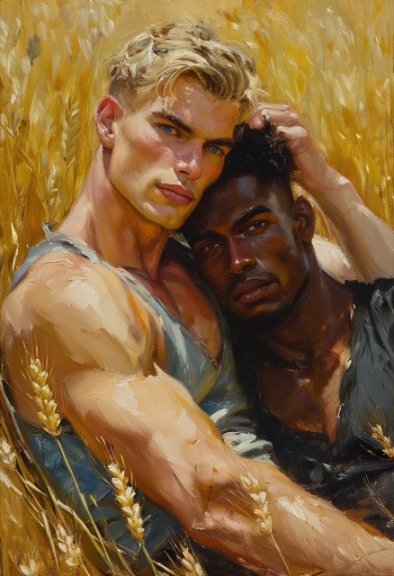 Wheat Field Embrace